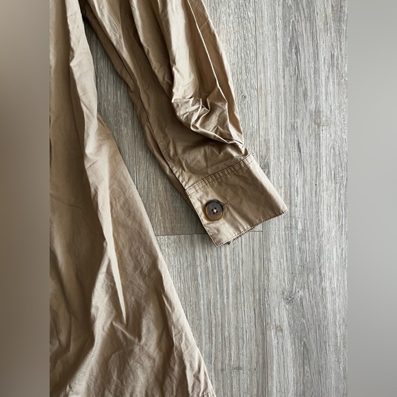 Anthropologie Mare Mare Long-Sleeve Collared Zip-Front Midi Dress - Small - Picture 3 of 10